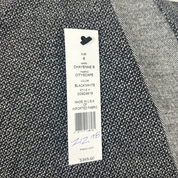 Theory Chayenne B Gray Dress Zipper 4 NWT - Picture 7 of 9